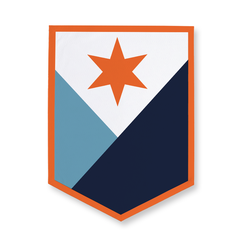 Syracuse City Flag 5-Point Camp Flag