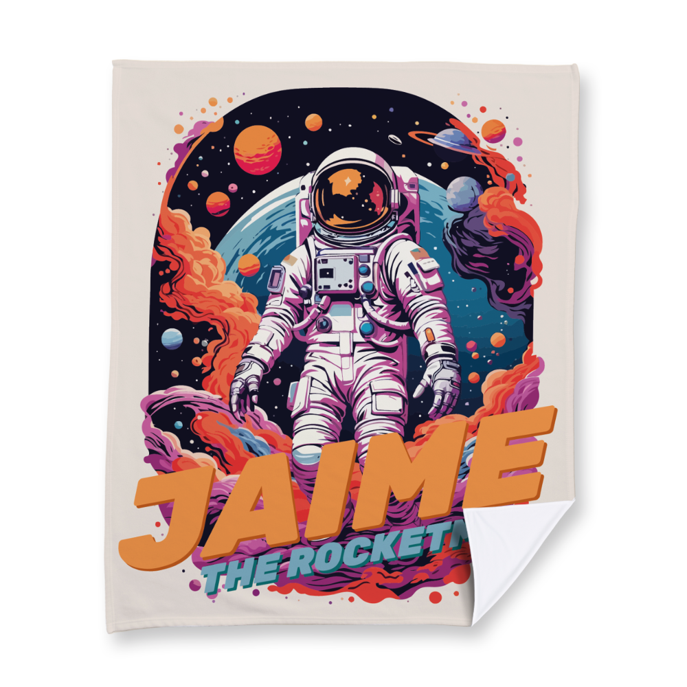 The Rocketman Fleece Blanket