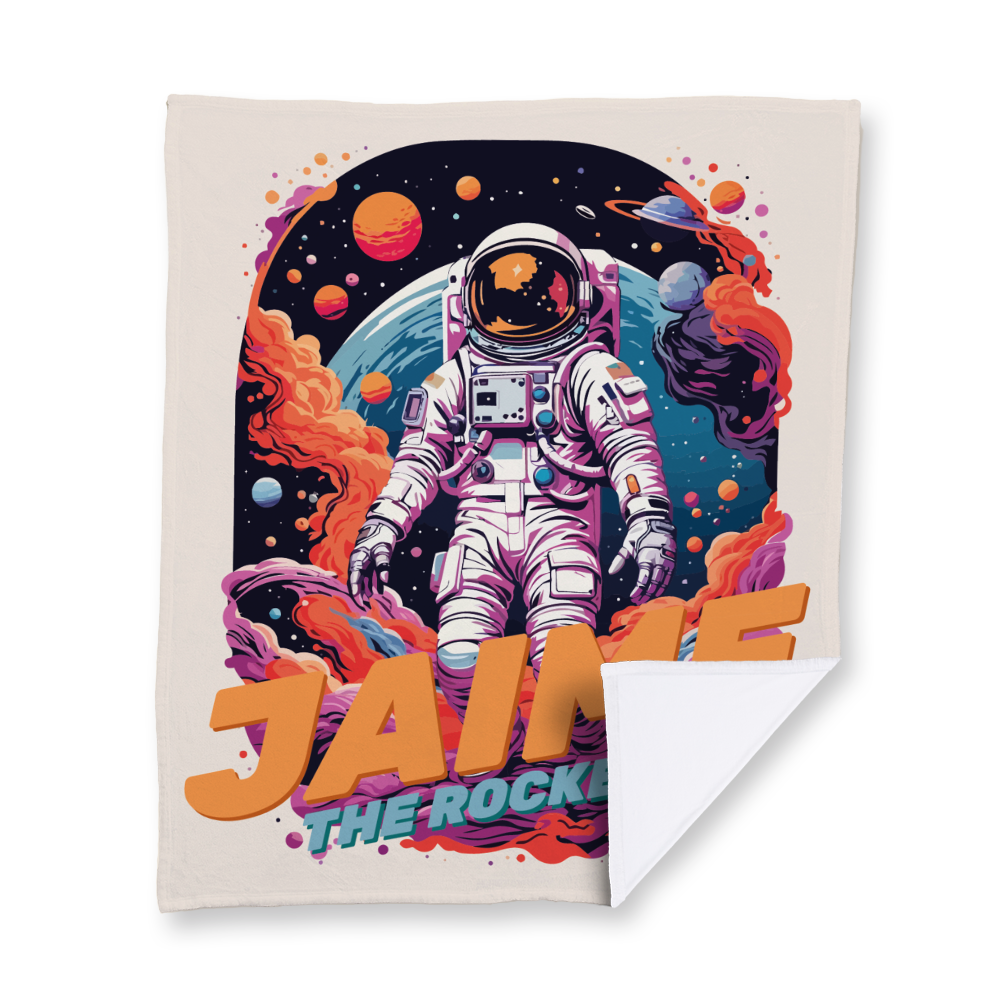 The Rocketman Velvety Blanket