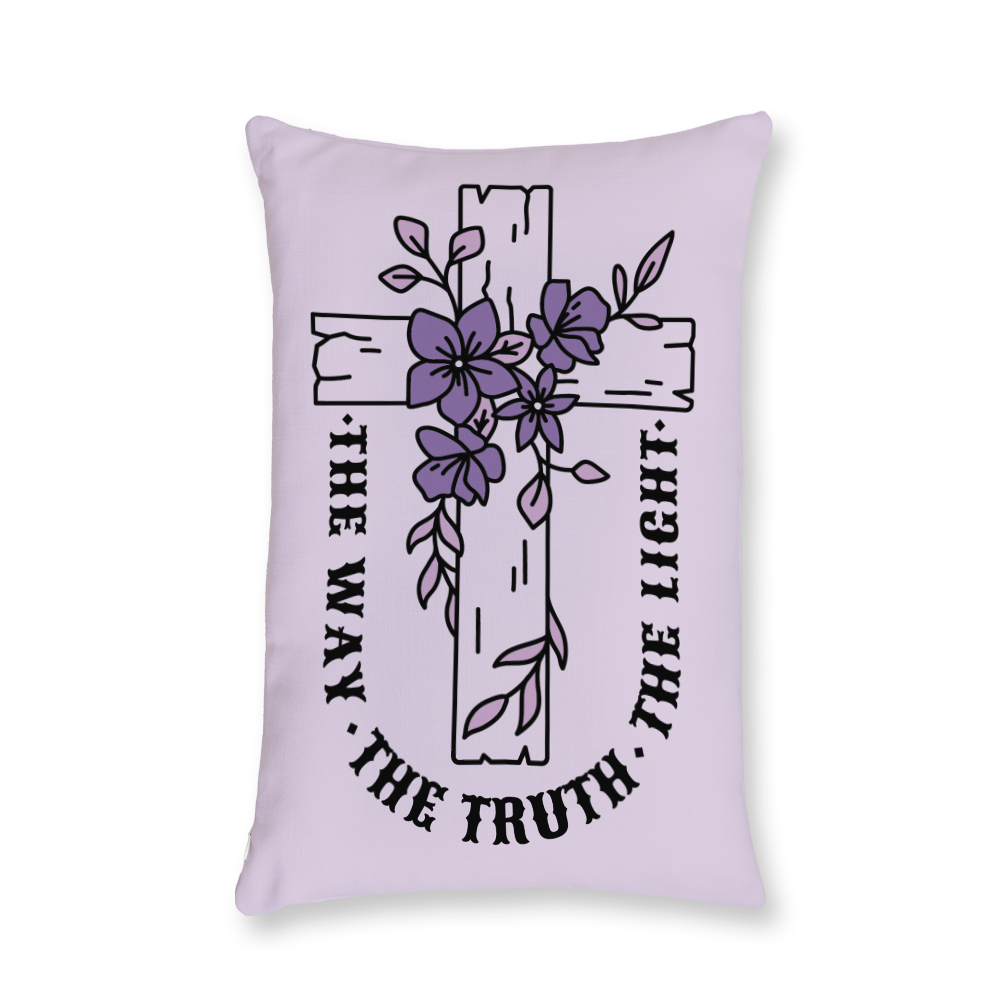 the-way-the-truth-the-light-throw-pillow