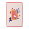 tropical-flowers-letter-b-camp-flag-rectangle