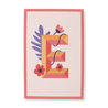 tropical-flowers-letter-e-camp-flag-rectangle