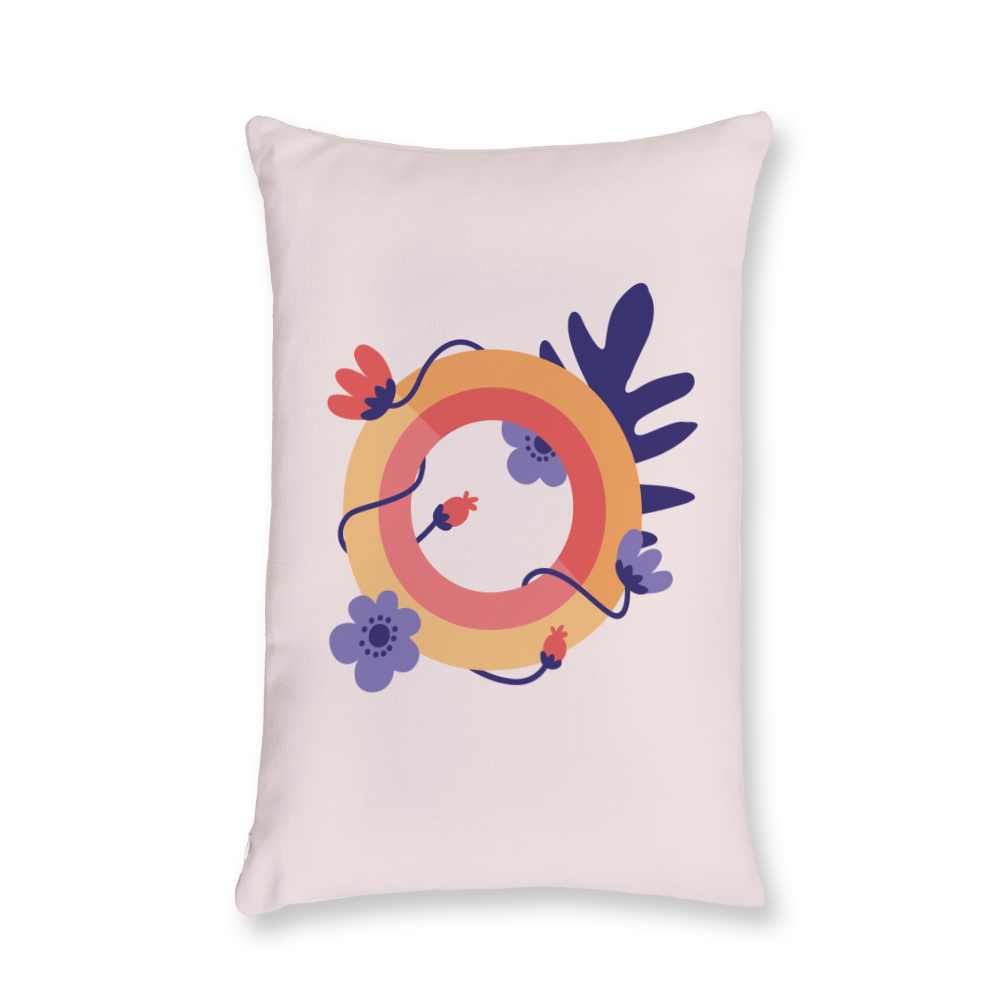 tropical-flowers-letter-o-throw-pillow