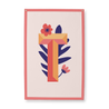 tropical-flowers-letter-t-camp-flag-rectangle