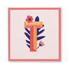 tropical-flowers-letter-t-camp-flag-square