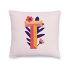 tropical-flowers-letter-t-throw-pillow