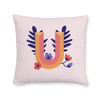 tropical-flowers-letter-u-throw-pillow