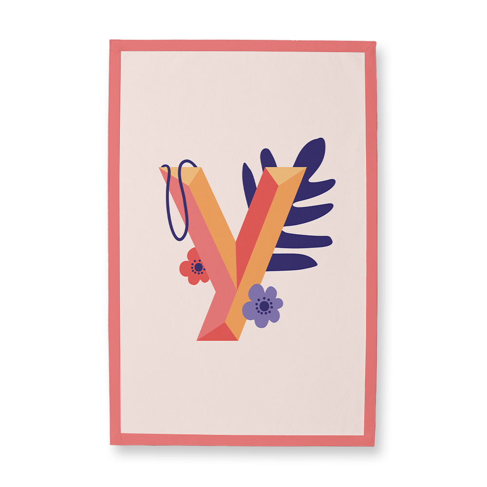 tropical-flowers-letter-y-camp-flag-rectangle