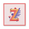 tropical-flowers-letter-z-camp-flag-square