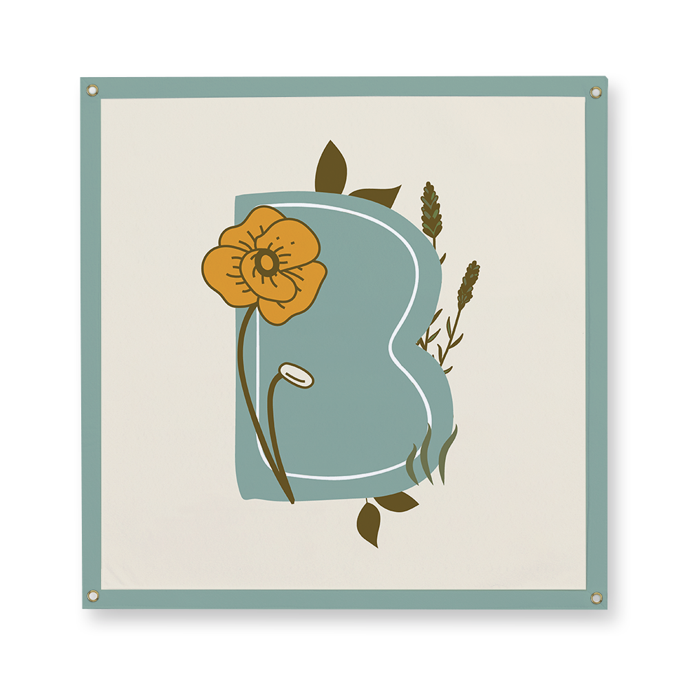 vintage-floral-letter-b-camp-flag-square