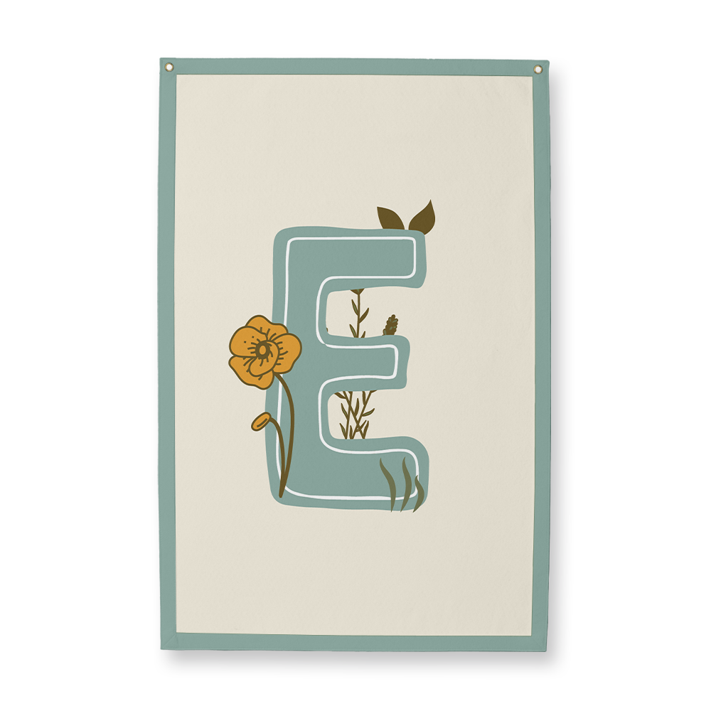 vintage-floral-letter-e-camp-flag-rectangle
