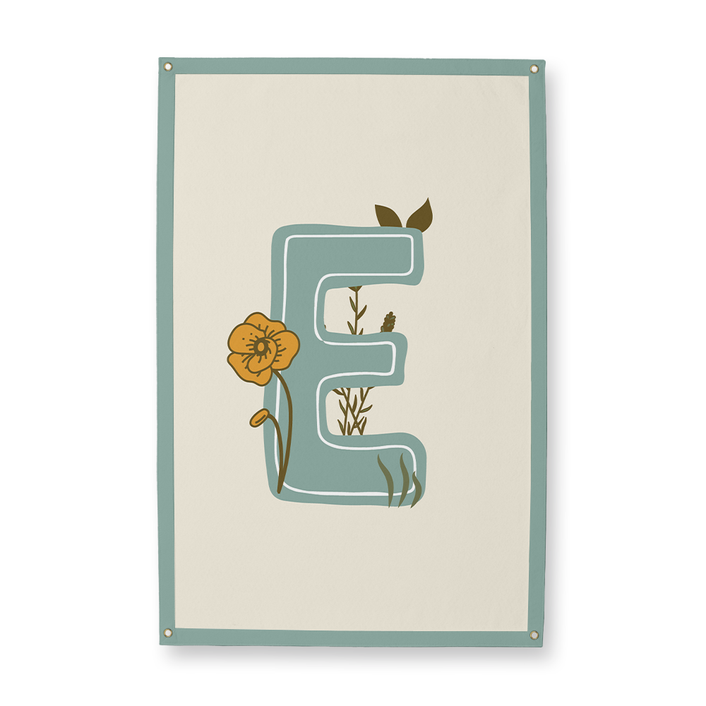 vintage-floral-letter-e-camp-flag-rectangle