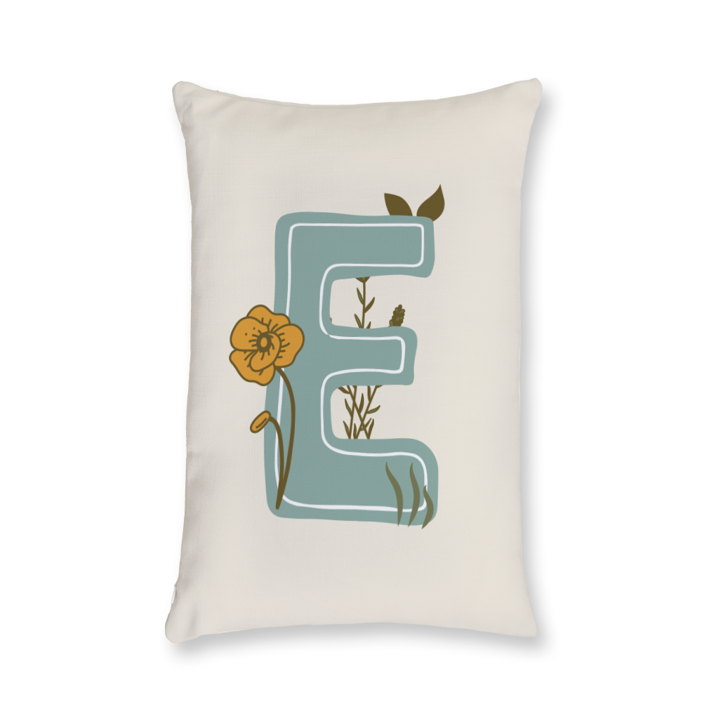 vintage-floral-letter-e-throw-pillow