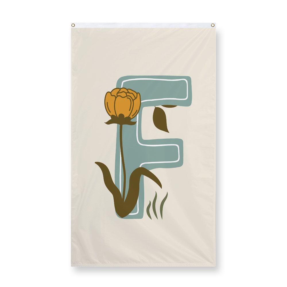 vintage-floral-letter-f-display-flag