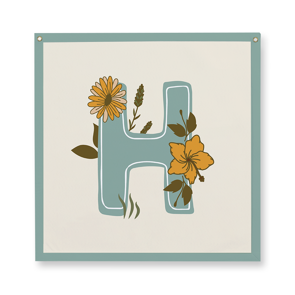 vintage-floral-letter-h-camp-flag-square