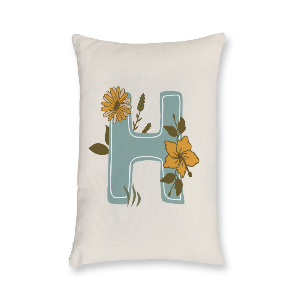 vintage-floral-letter-h-throw-pillow