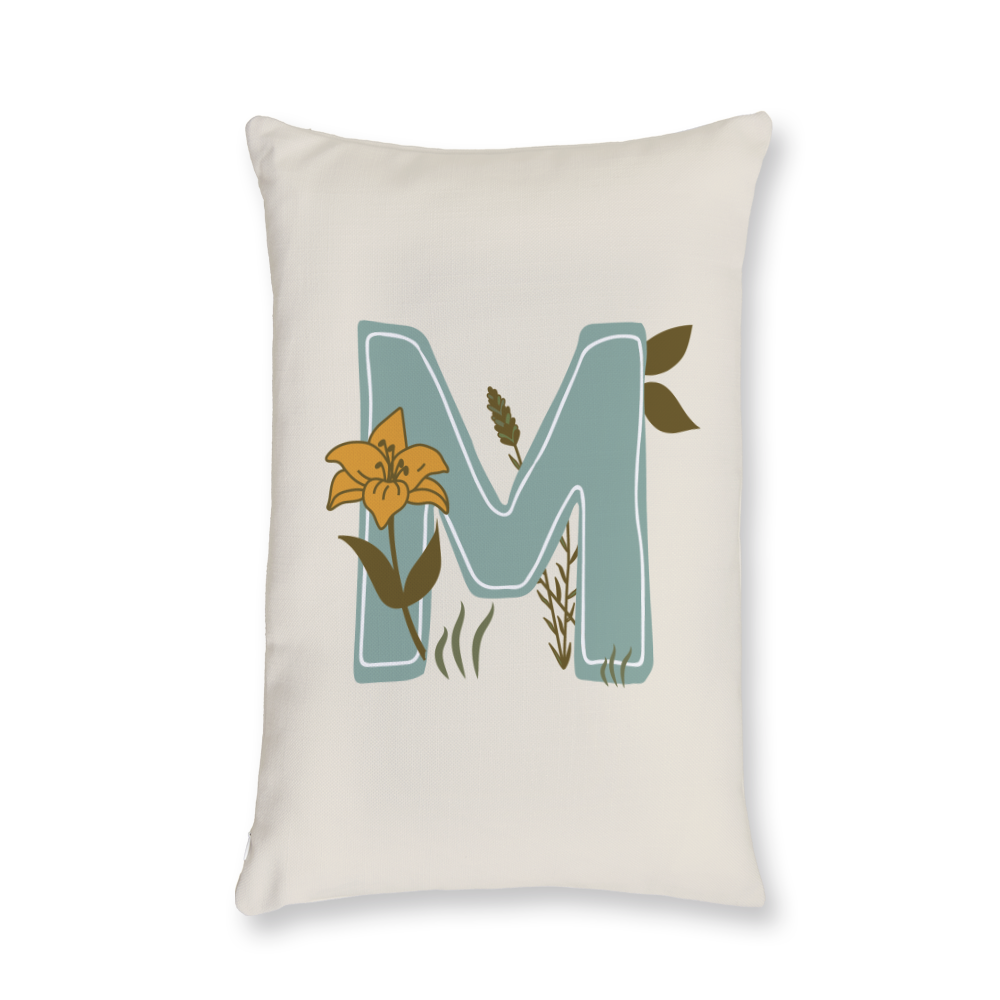 vintage-floral-letter-m-throw-pillow