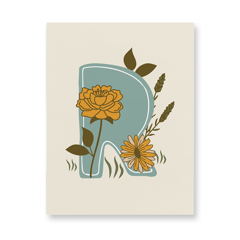 vintage-floral-letter-r-aluminum-wall-art