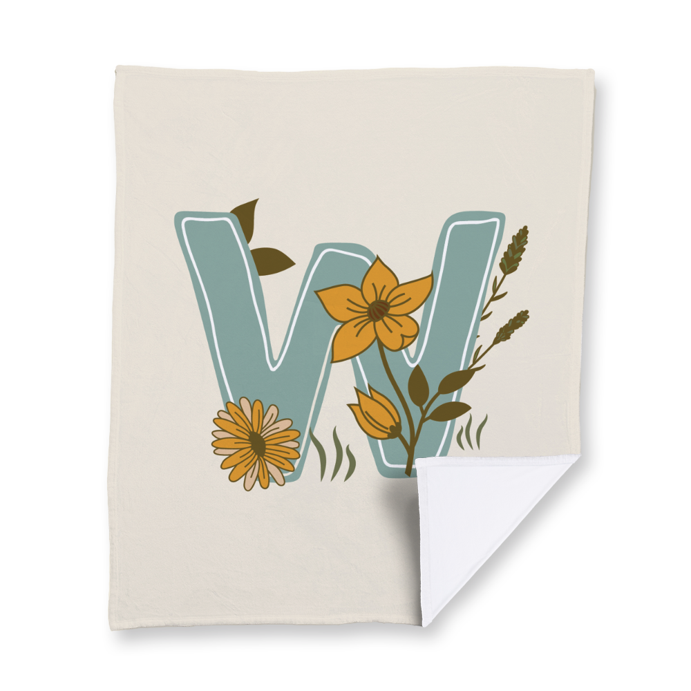 vintage-floral-letter-w-blanket-velvety