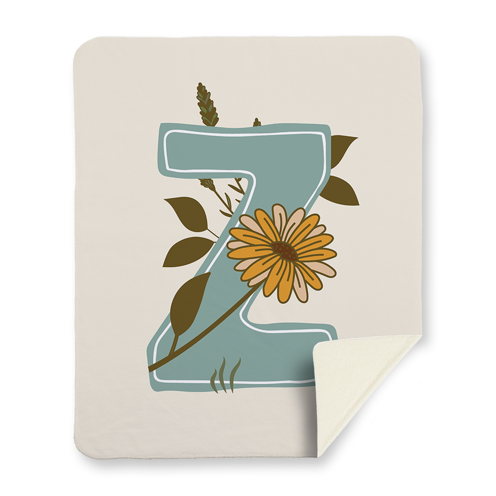 vintage-floral-letter-z-blanket-sherpa