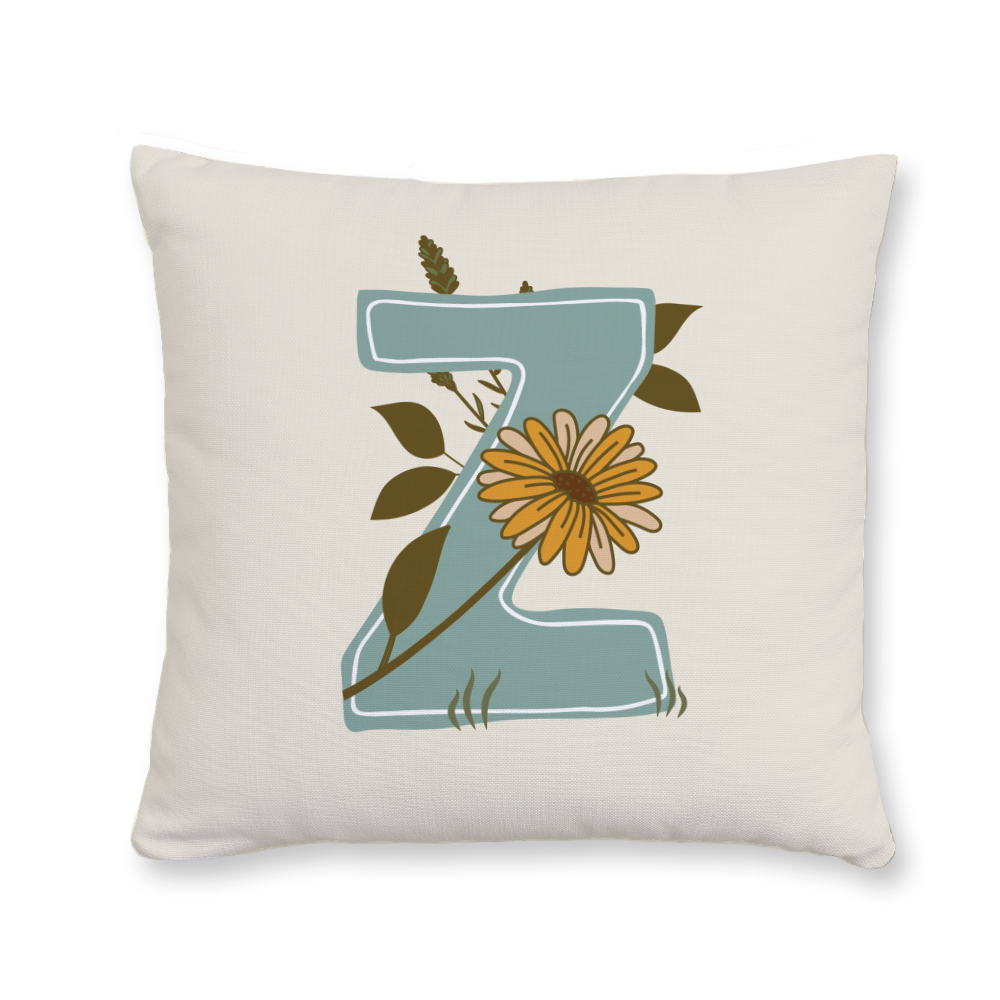 vintage-floral-letter-z-throw-pillow