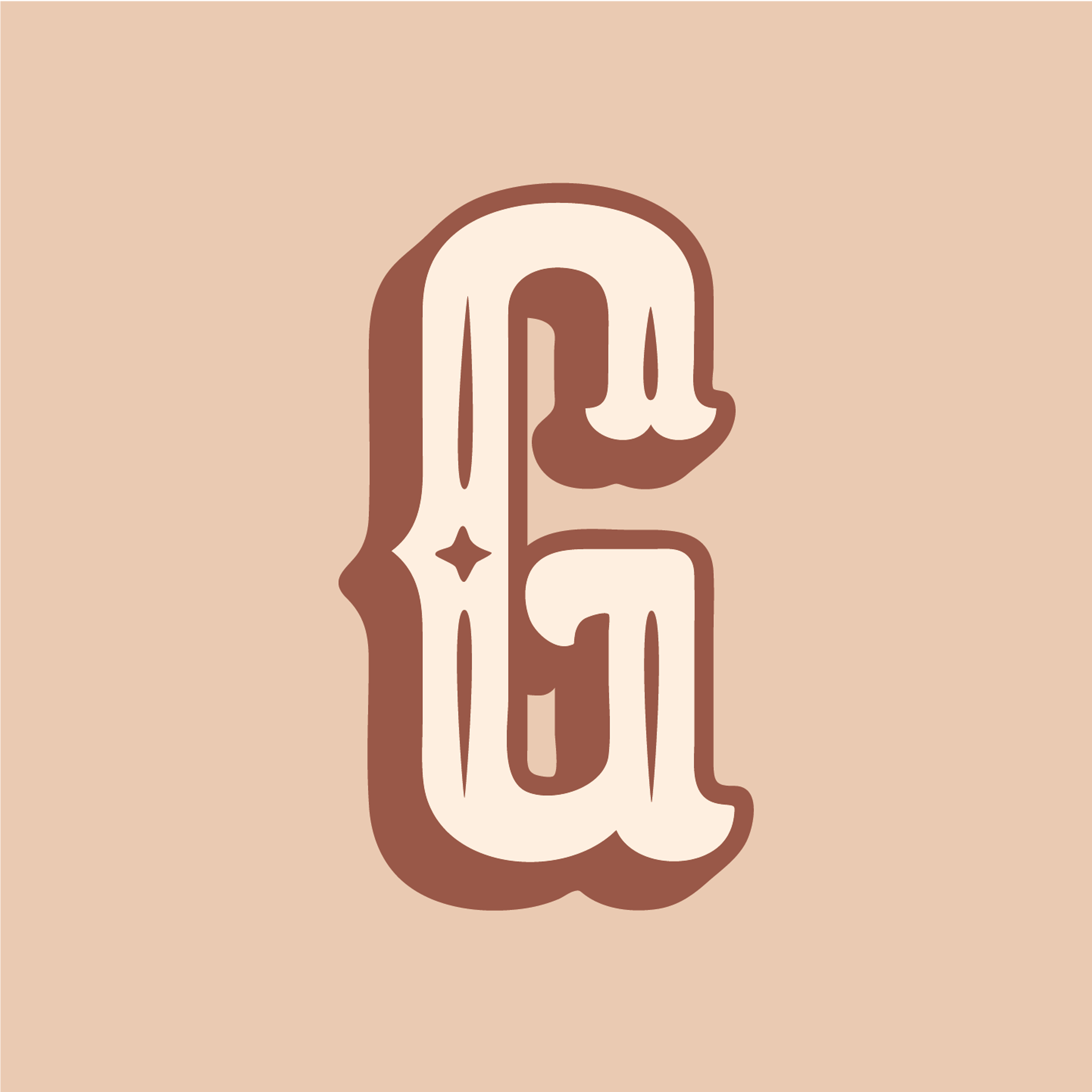 western-style-letter-g-design-theme