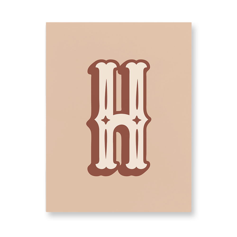 western-style-letter-h-aluminum-wall-art