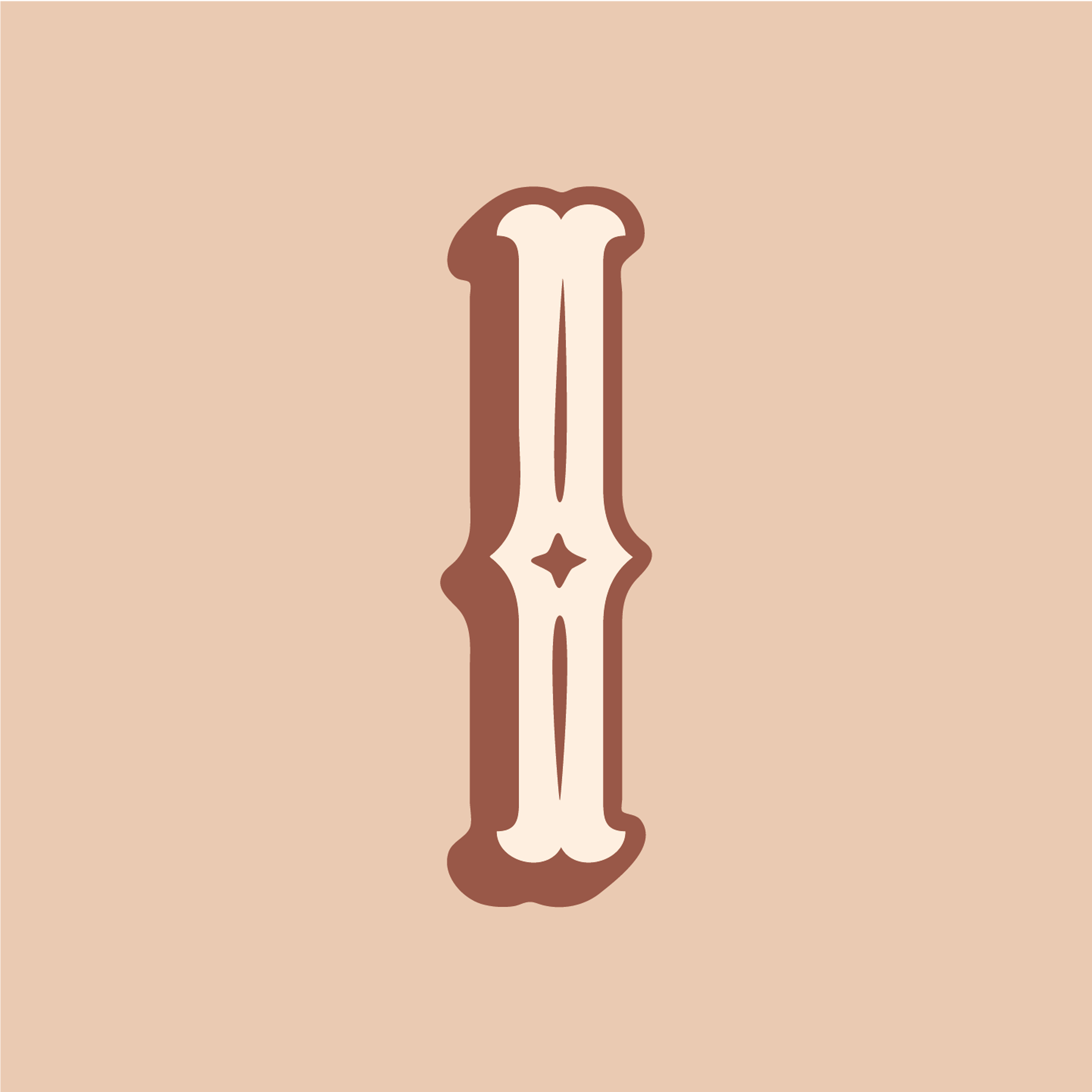 western-style-letter-i-design-theme