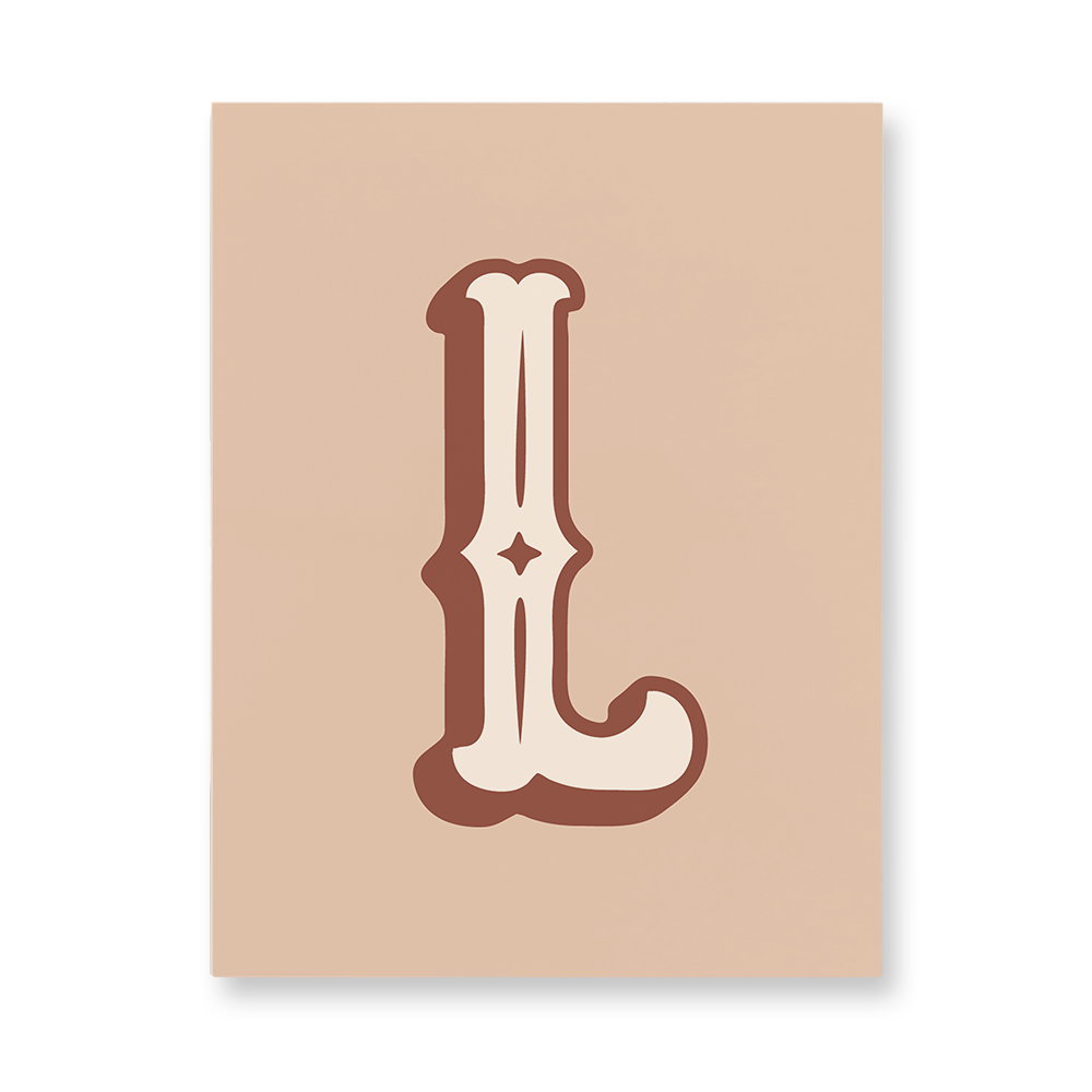 western-style-letter-l-aluminum-wall-art