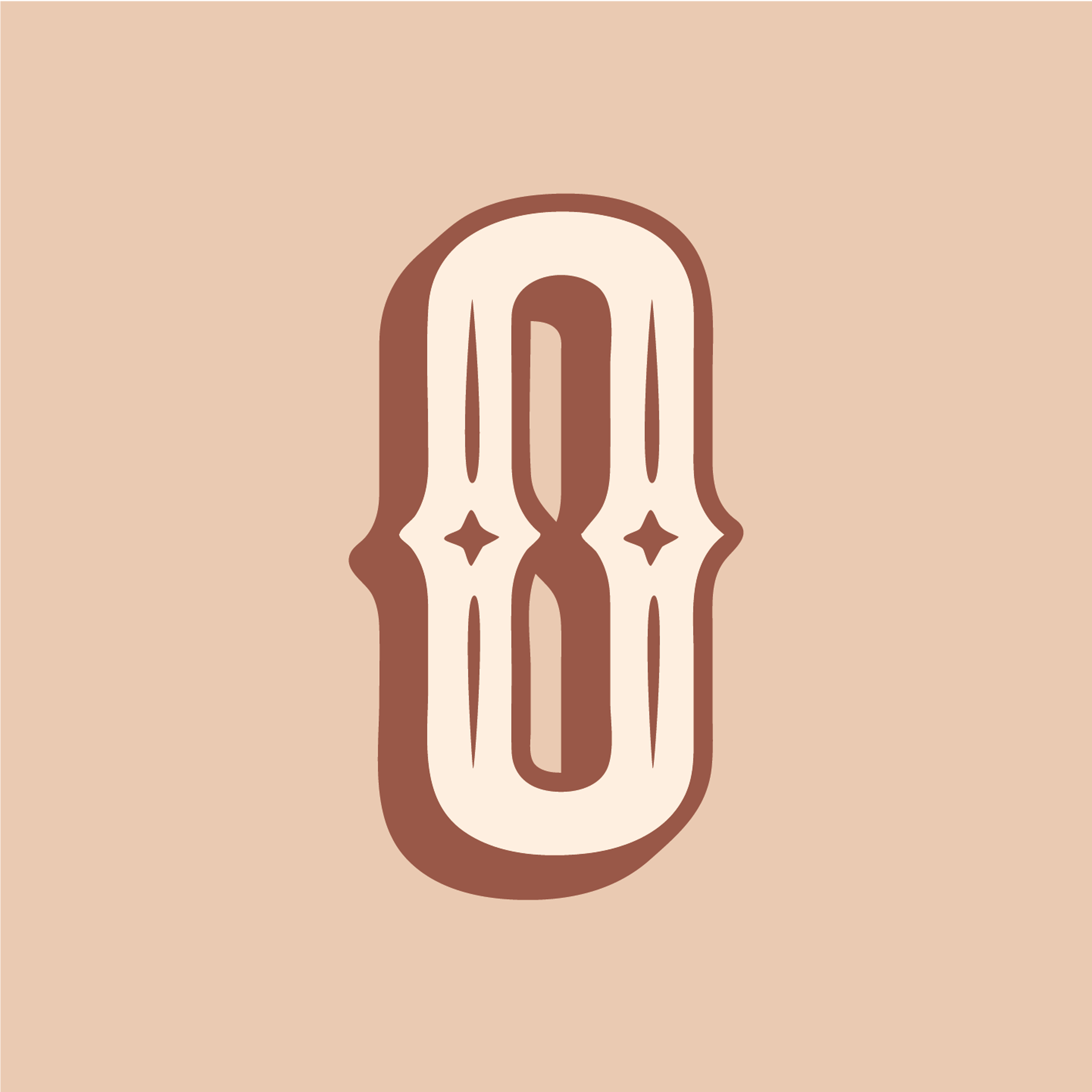 western-style-letter-o-design-theme