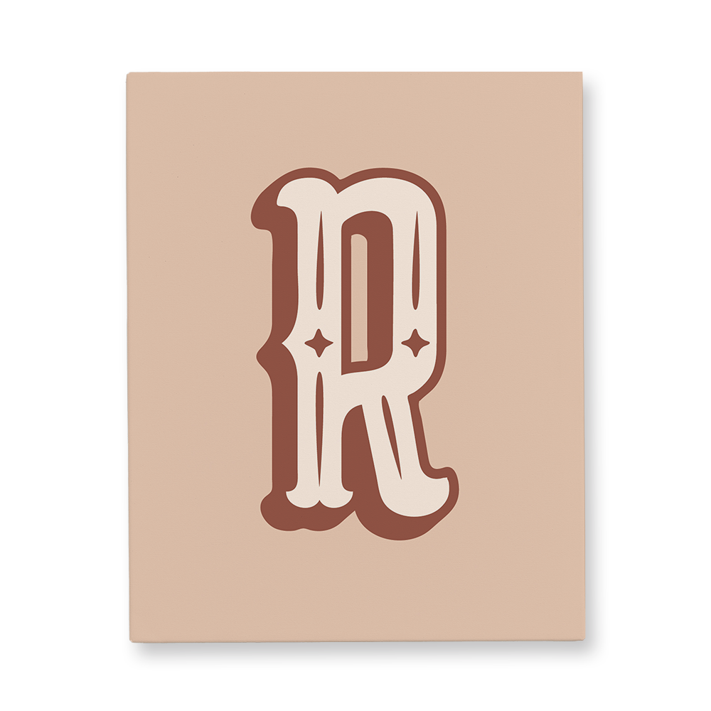 western-style-letter-r-canvas-wall-art