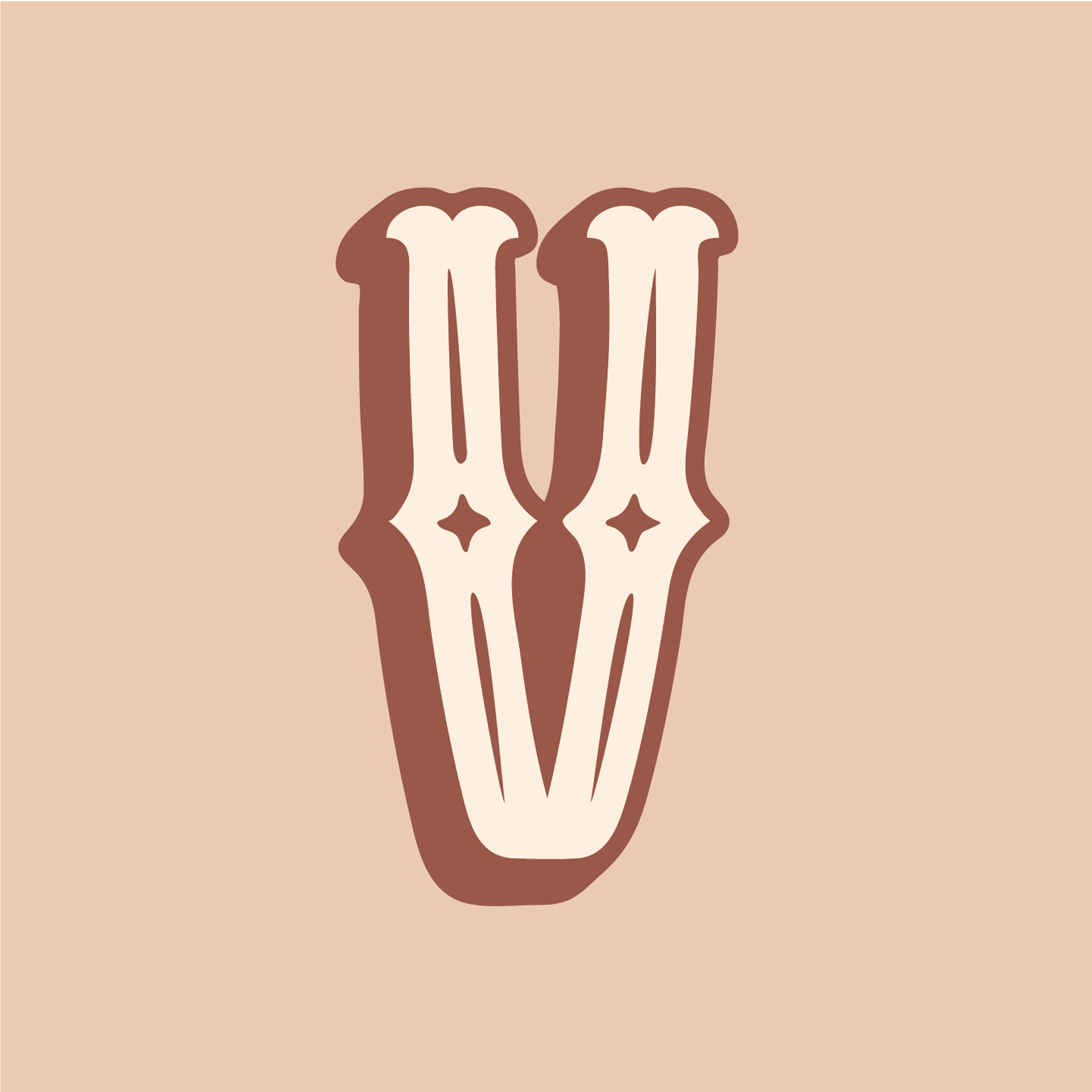 western-style-letter-v-design-theme