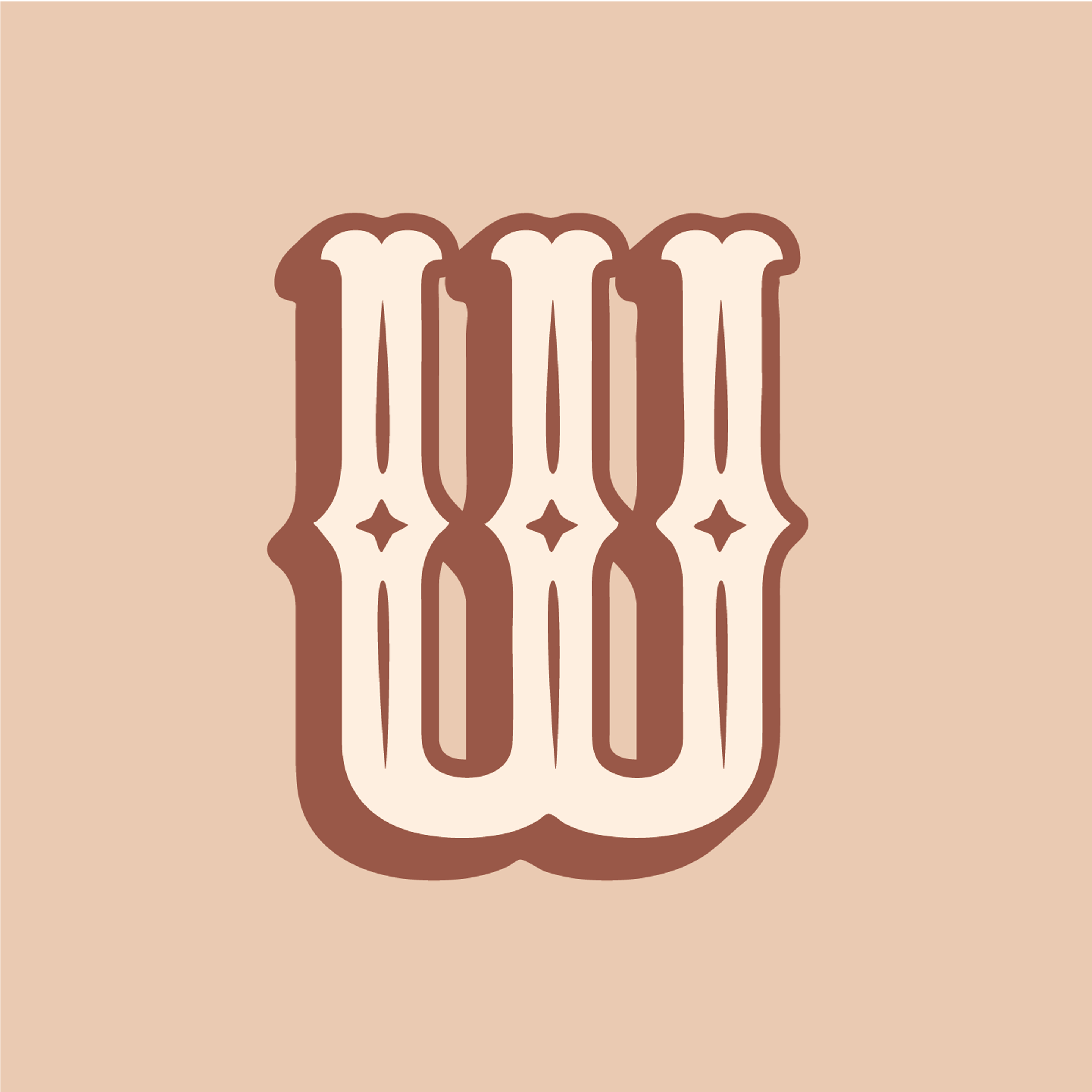 western-style-letter-w-design-theme