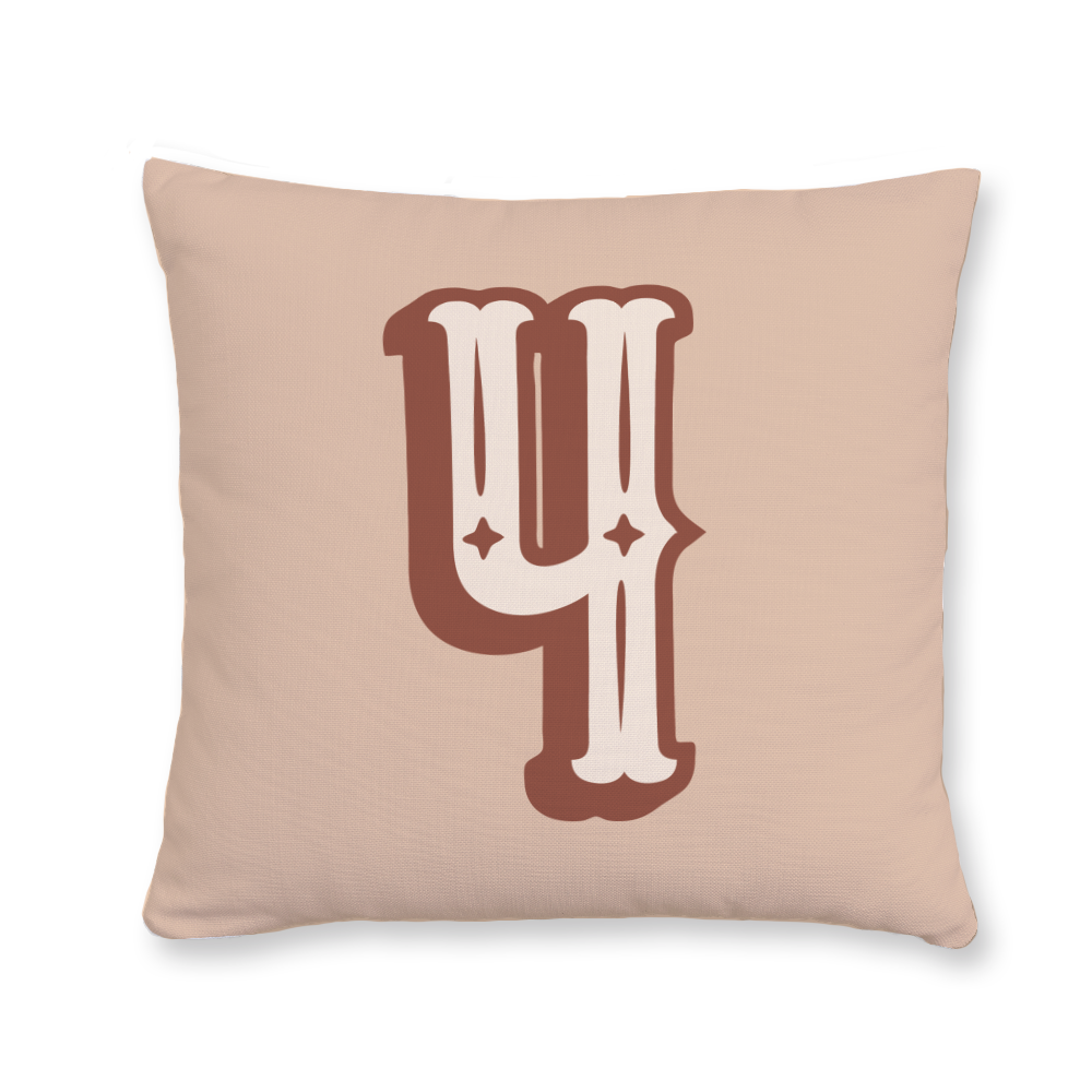 western-style-number-4-throw-pillow