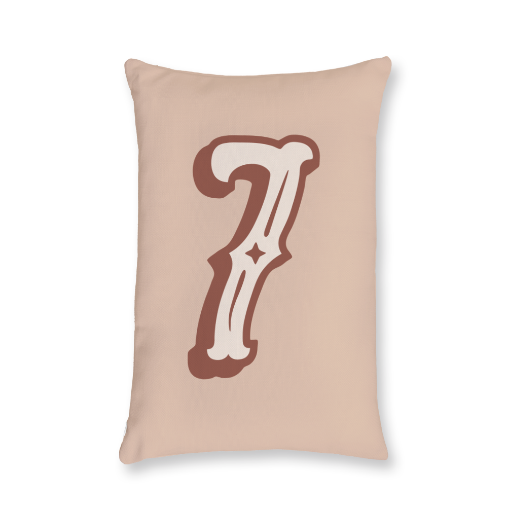 western-style-number-7-throw-pillow