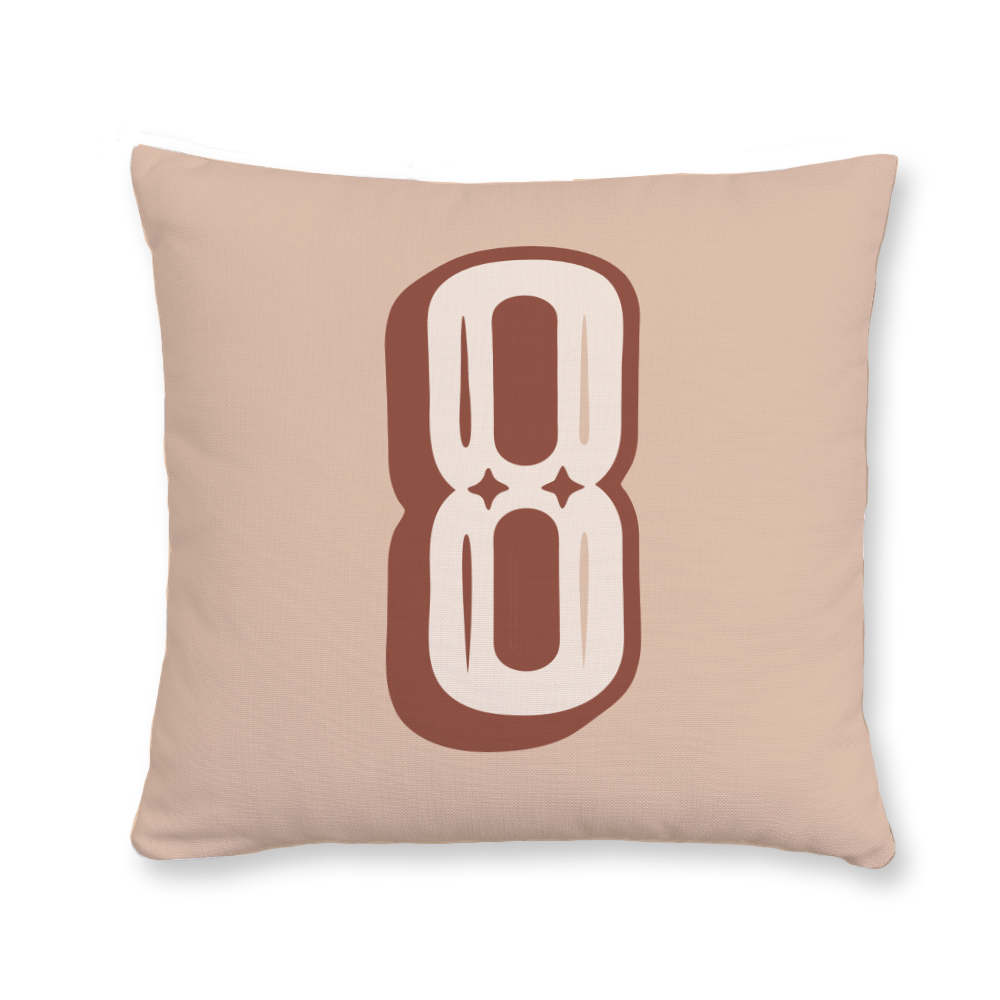 western-style-number-8-throw-pillow