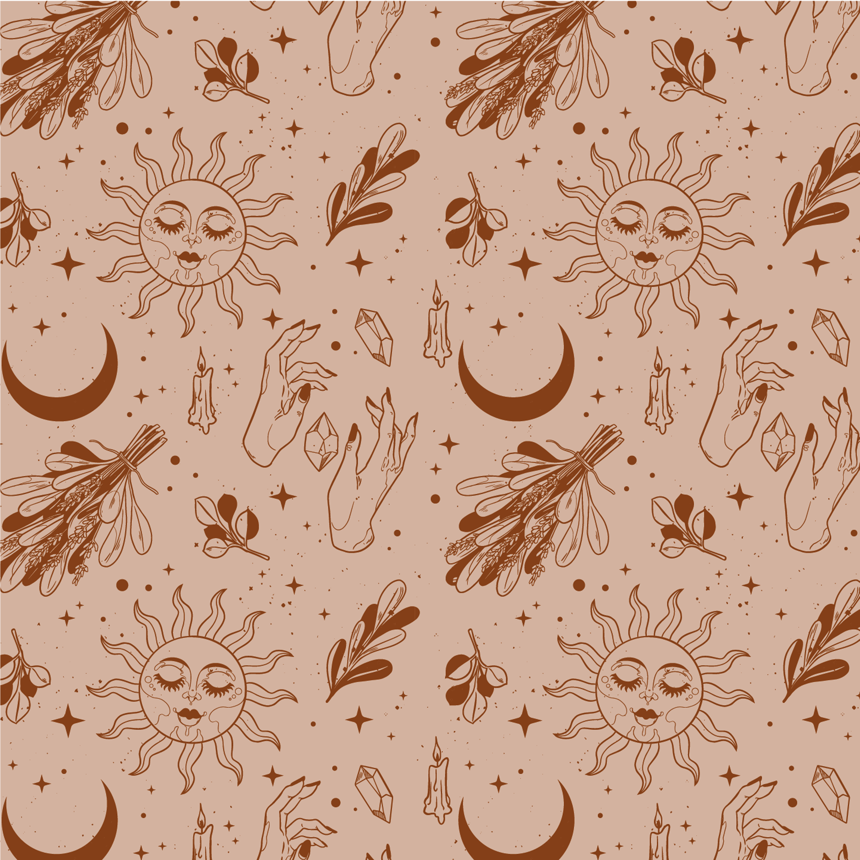 witch-nature-pattern-design-theme